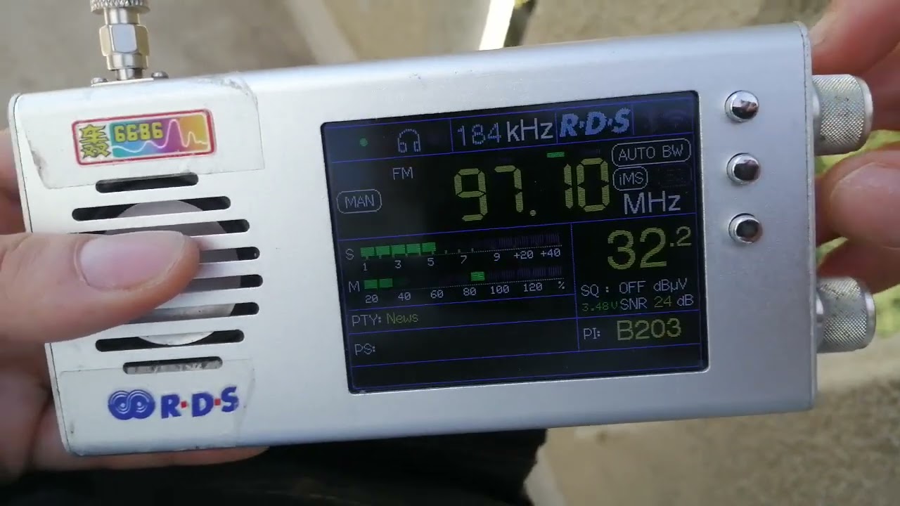 FM scan Debrecen, Hungary
