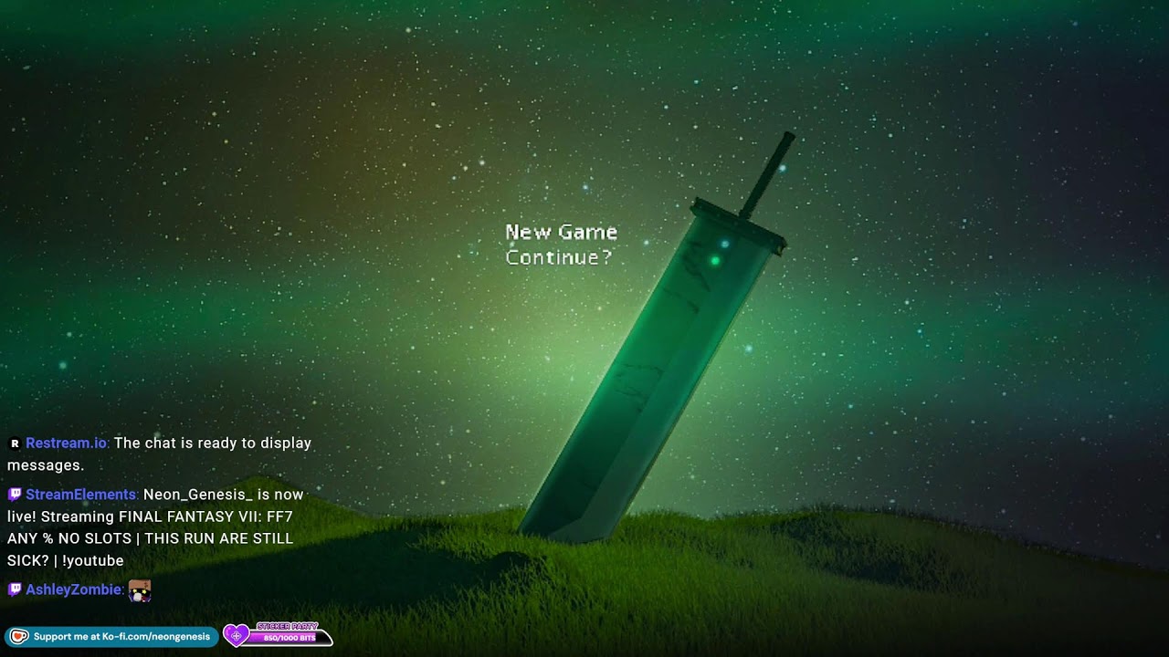 FF7 ANY % NO SLOTS | PB Attempts / Subs 6:50:00 If no PB!! | !youtube !pb