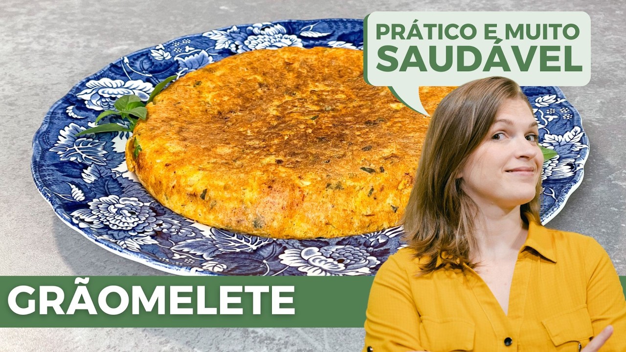 Omelete sem ovos (Grãomelete): O jantar proteico e saudável que você precisa experimentar!