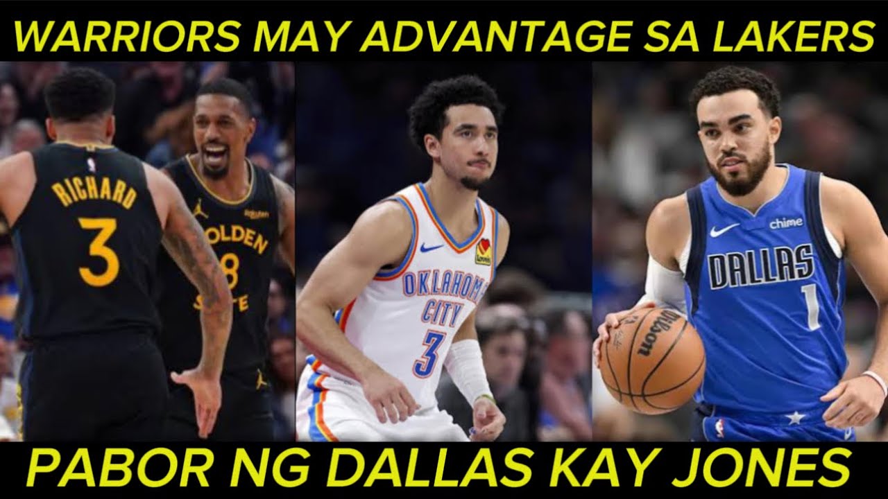Warriors may upper hand sa Lakers. Jones waived nag request. Mccain bumagay sa OKC