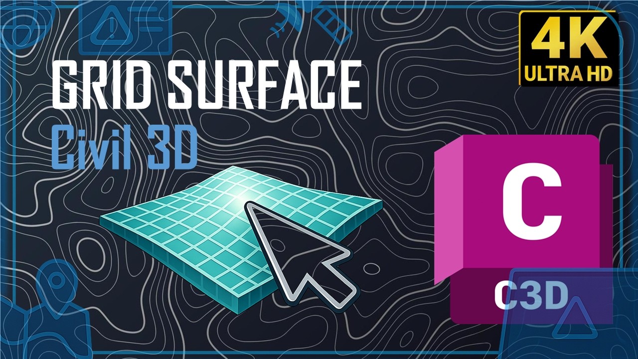 Civil 3D Superficies | Sesion 02: Grid Surface Parte 01