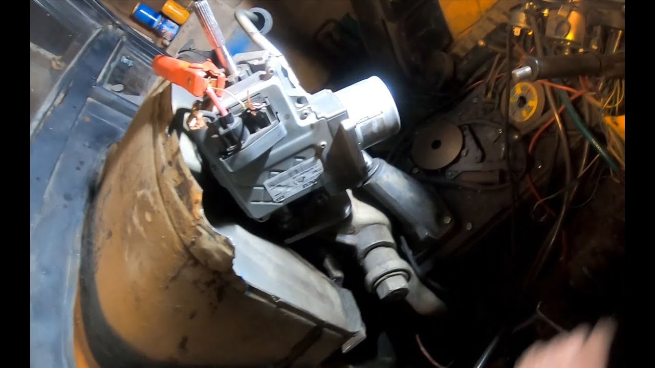 Wspomaganie elektryczne, jak to zrobiliśmy krok po kroku Ursus c360, tuleje 102mm.