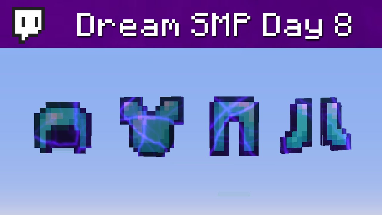 Almost Maxed Gear in the Dream SMP