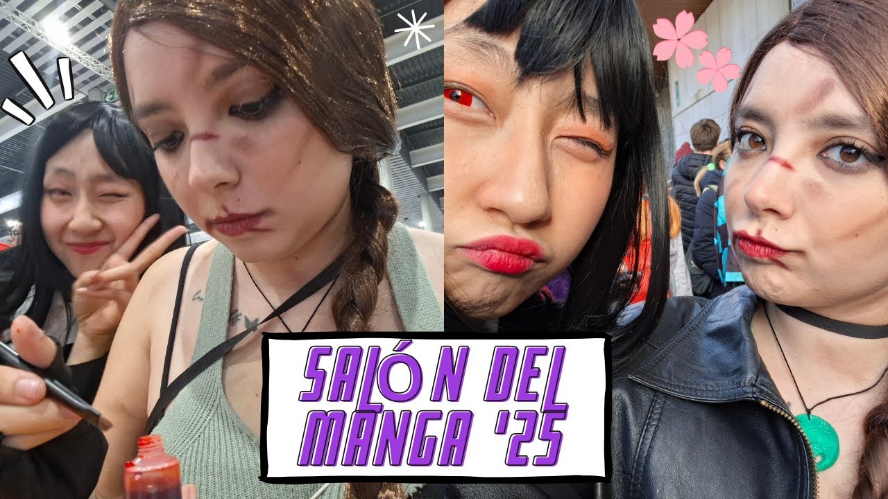 Vlog: perdidas en el Salón del Manga (Barcelona, 2025)