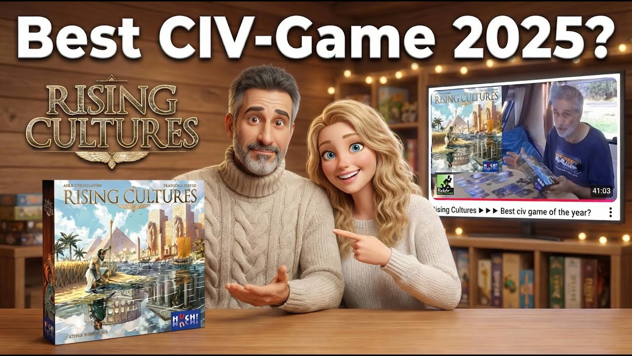 Bestes Civ-Spiel 2025? Rising Cultures komplett erklärt – Regeln, Tipps & Strategien