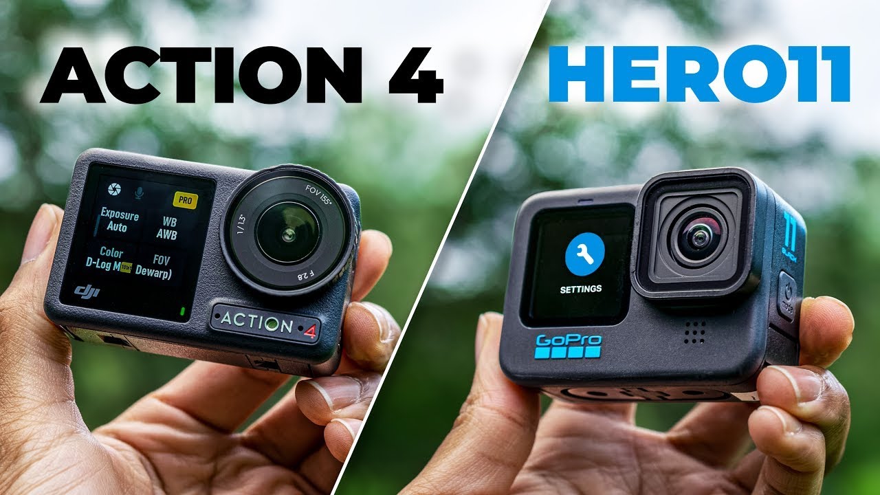 ЛУЧШАЯ ЭКШЕН-КАМЕРА? DJI Osmo Action 4 против GoPro Hero 11