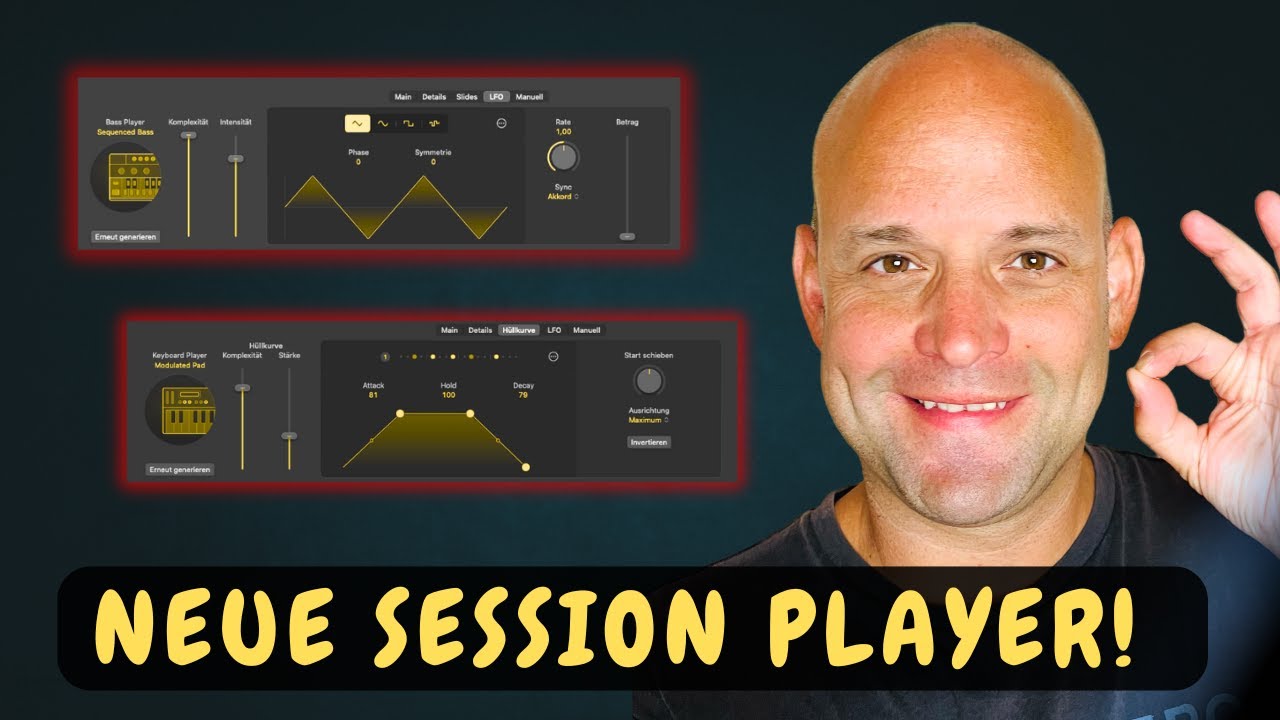 Logic Pro 12 Update: Die neuen Session Player