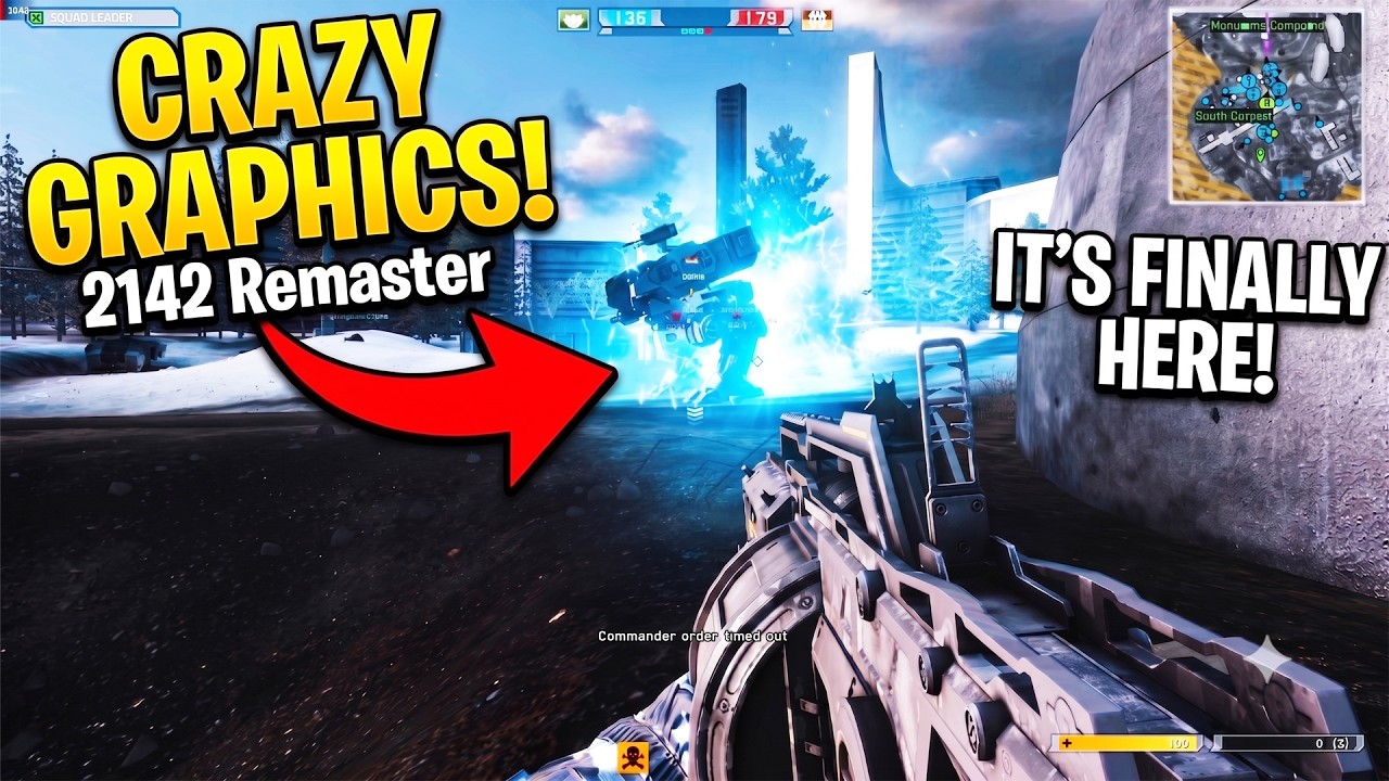 IT'S BACK! BATTLEFIELD 2142 REMASTER (Crazy Graphics!)