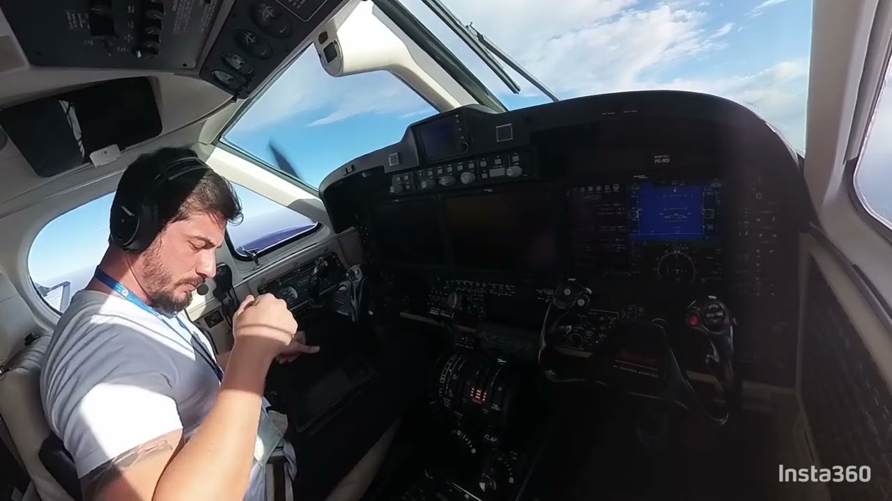 Punta de leste SULS para Navegantes SBNF King Air 260