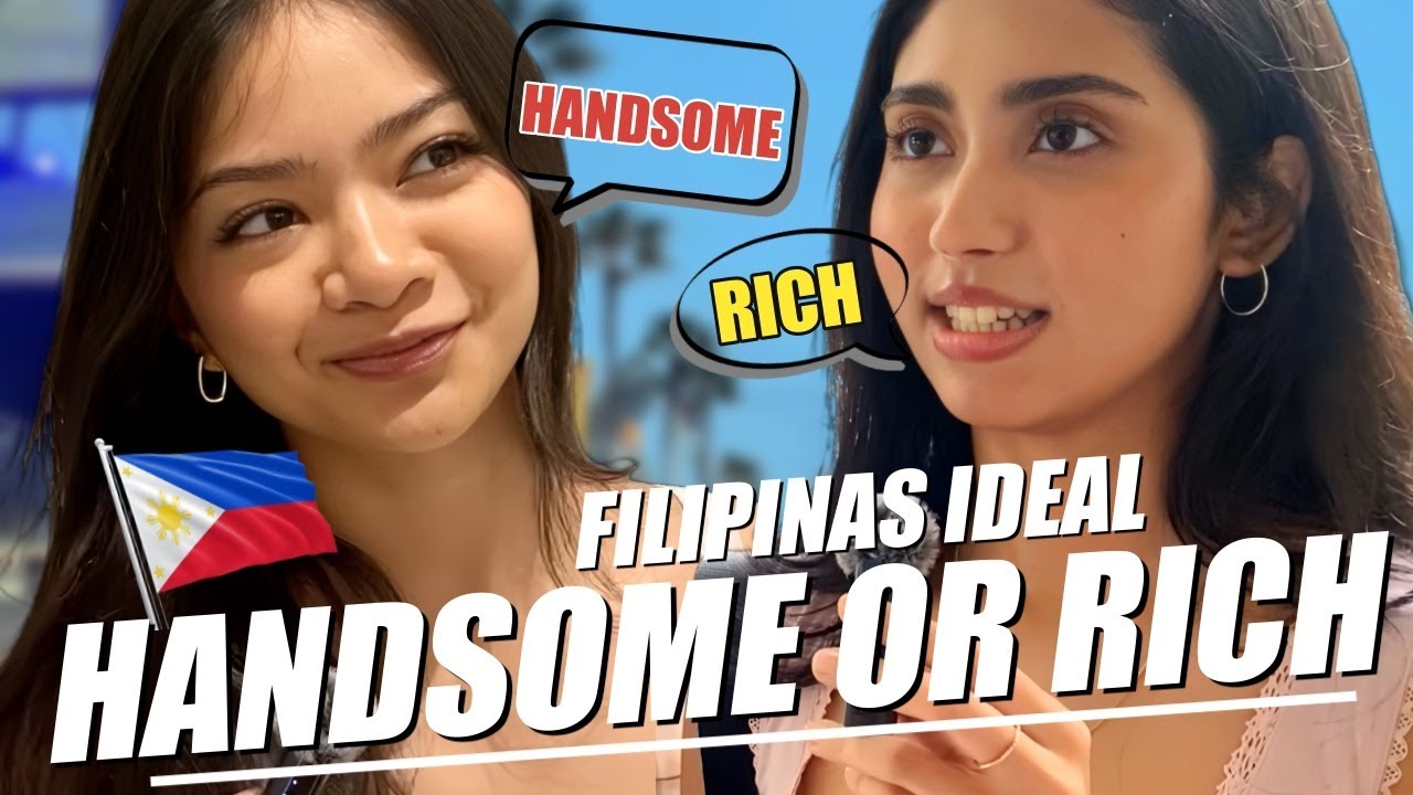 🇵🇭Asking Filipinas: Ideal Men - Handsome guys vs Rich guys | Street Interview in Cebu, Philippines