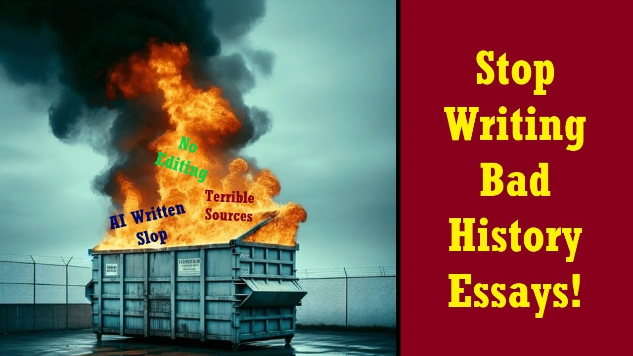 How to Not Fail Writing Your History Essays