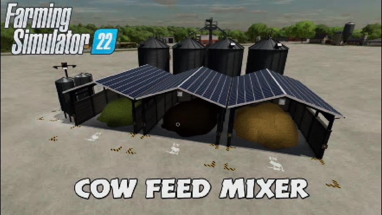 FS22  New Mod (console): Cow Feed Mixer | Mods in the spot(light)s # 101