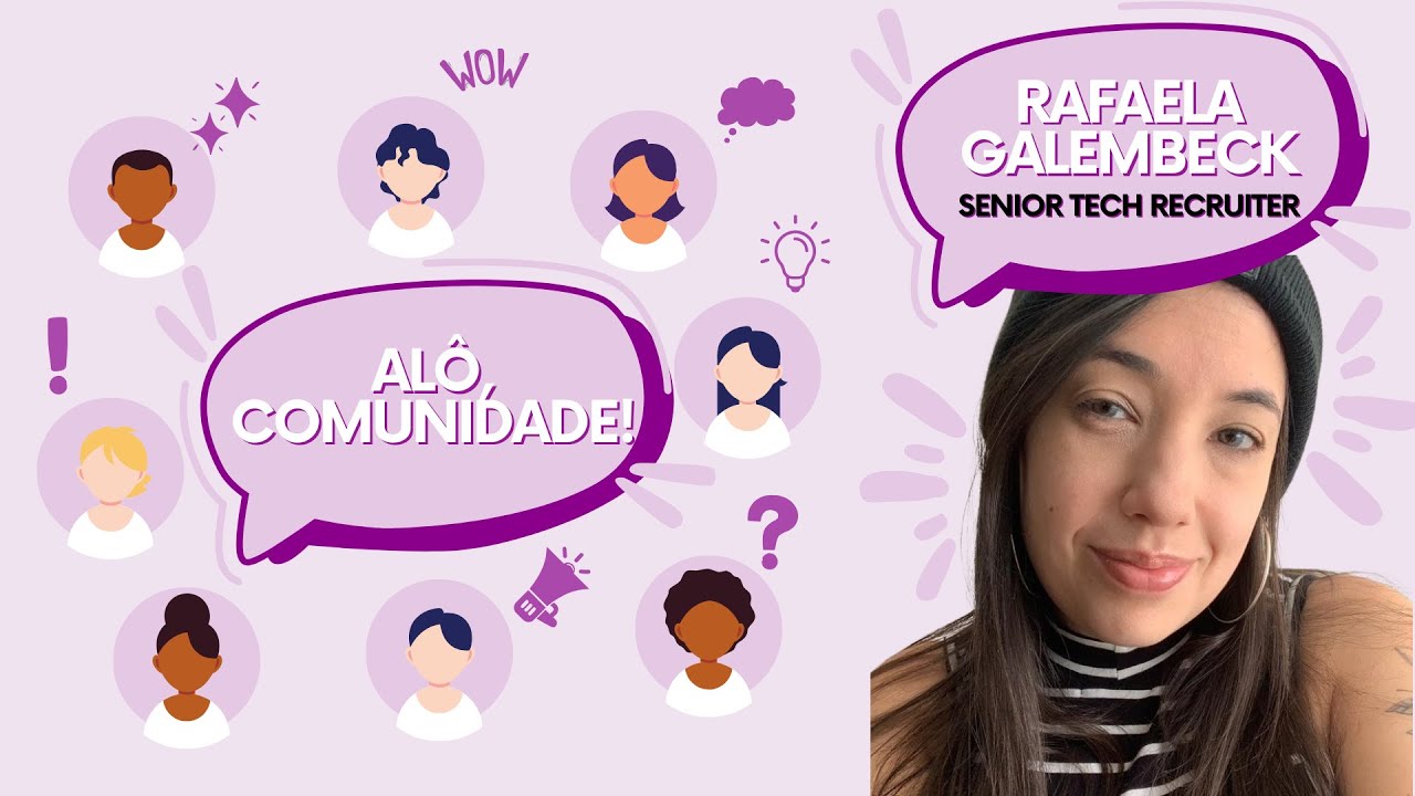Alô, Comunidade! #01 - Com Rafaela Galembeck
