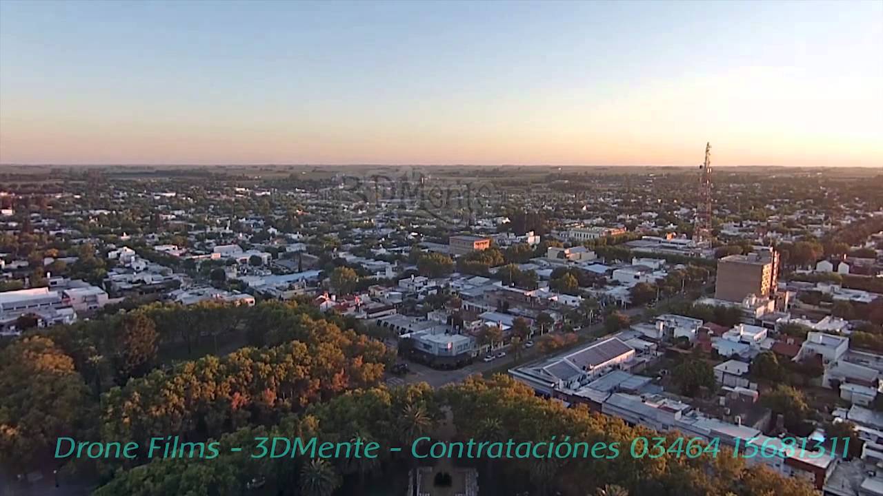 4 plazas Casilda desde un Drone