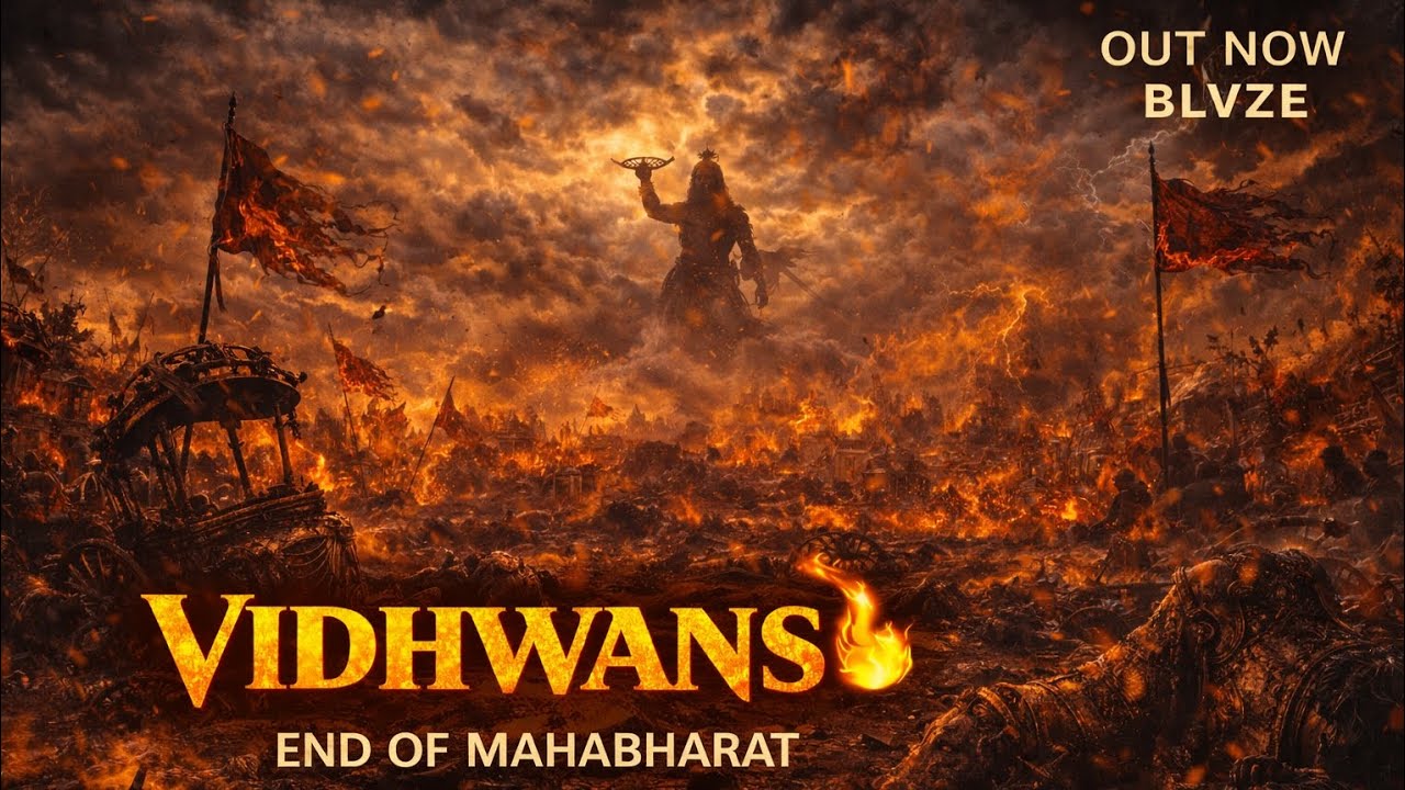 VIDHWANS 🔥 Mahabharat End | Dark Hindi Rap | Kurukshetra Aftermath | BLVZE