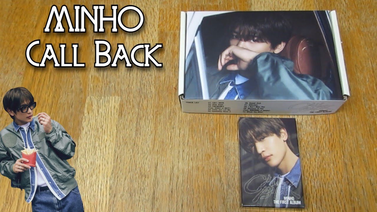 (Unboxing) MINHO 1st Full Album CALL BACK (Flip Book & Keyring/Smini ver)
