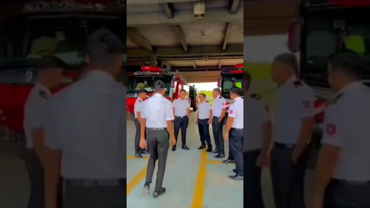 ARFF ( Airport Rescue And Fire Fighting) ✈️🚒🔥 #aviation #firefighter #fire #aircraft #education