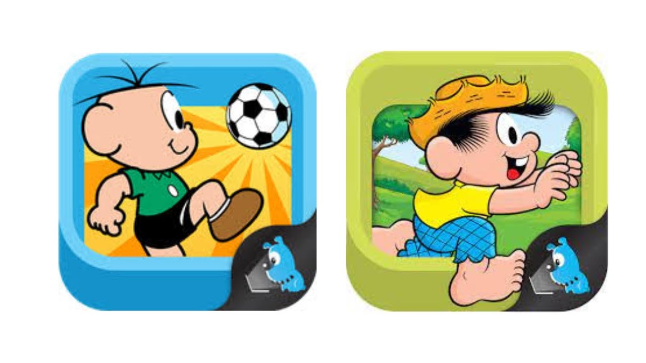 Cebolinha quebra blocos vs corre Chico