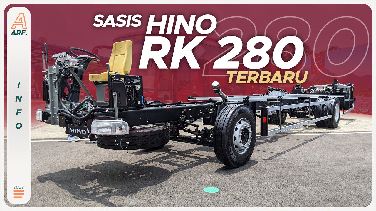 Review Sasis HINO RK 280 Terbaru - Mesin Jadi Lebih Powerfull!