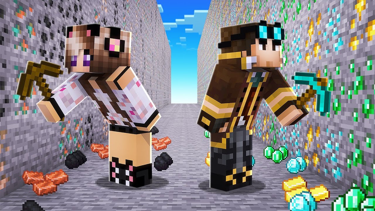 USO I CHEAT CONTRO I MIEI AMICI PER I DIAMANTI DI MINECRAFT!!