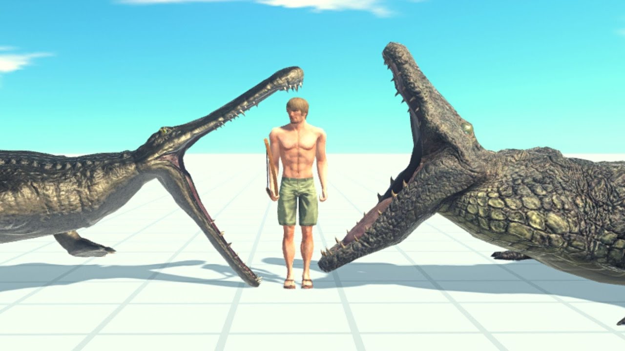 Purussaurus And Machimosaurus Rex Vs Every Unit ARBS | Animal Revolt Battle Simulator