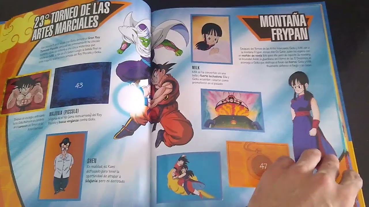 El nuevo album de dragón ball universal 