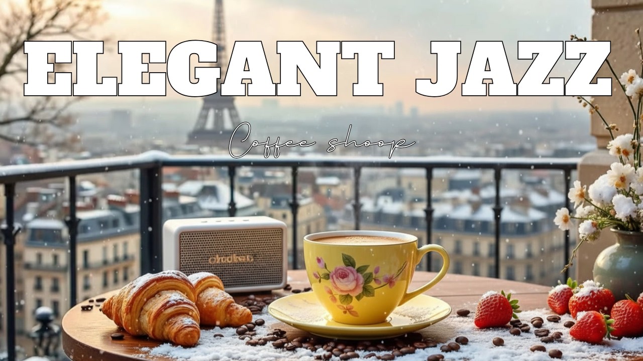 Happy February Jazz Cafe ~ Positive Winter Morning Jazz & Bossa Nova Piano for Relaxing, Working