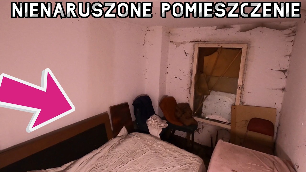 OPUSZCZONA DZIAŁKA Z CAŁYM WYPOSAŻENIEM