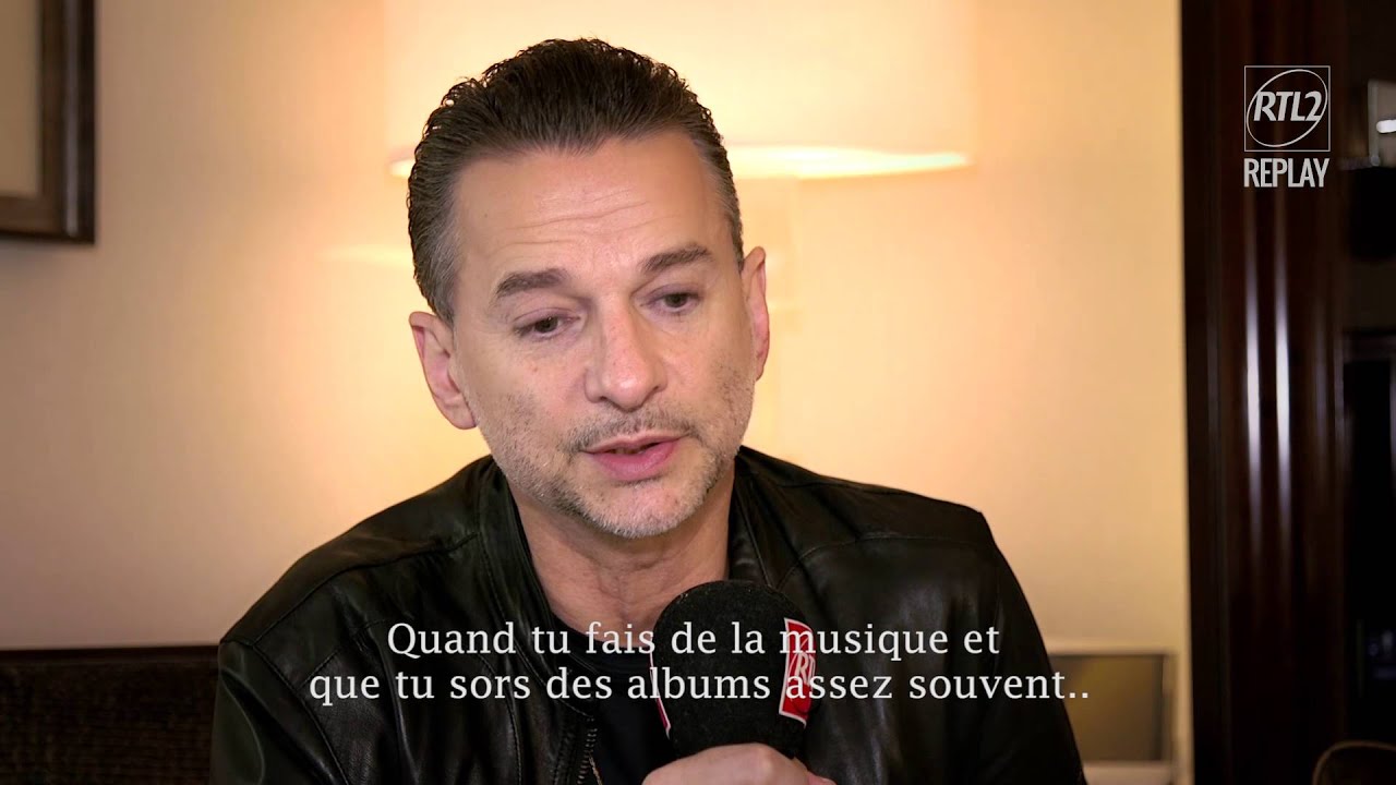 Dave Gahan (Depeche Mode) en interview sur RTL2