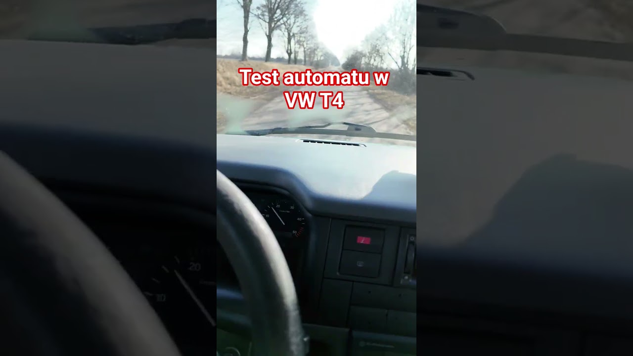 więcej na kanale VW GARAGE test automatycznej skrzyni biegów w VW T4 multivan