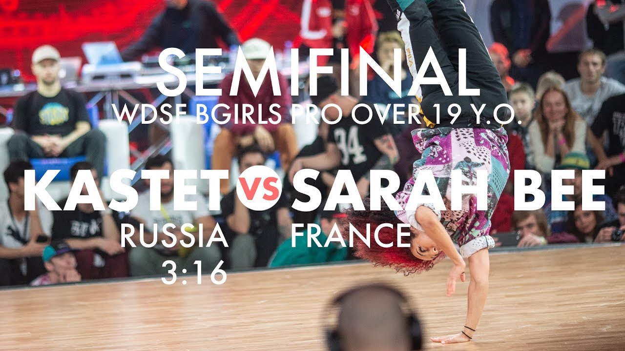 Sarah Bee vs Kastet | Semifinal ROBC 2019 WDSF BGIRLS Pro