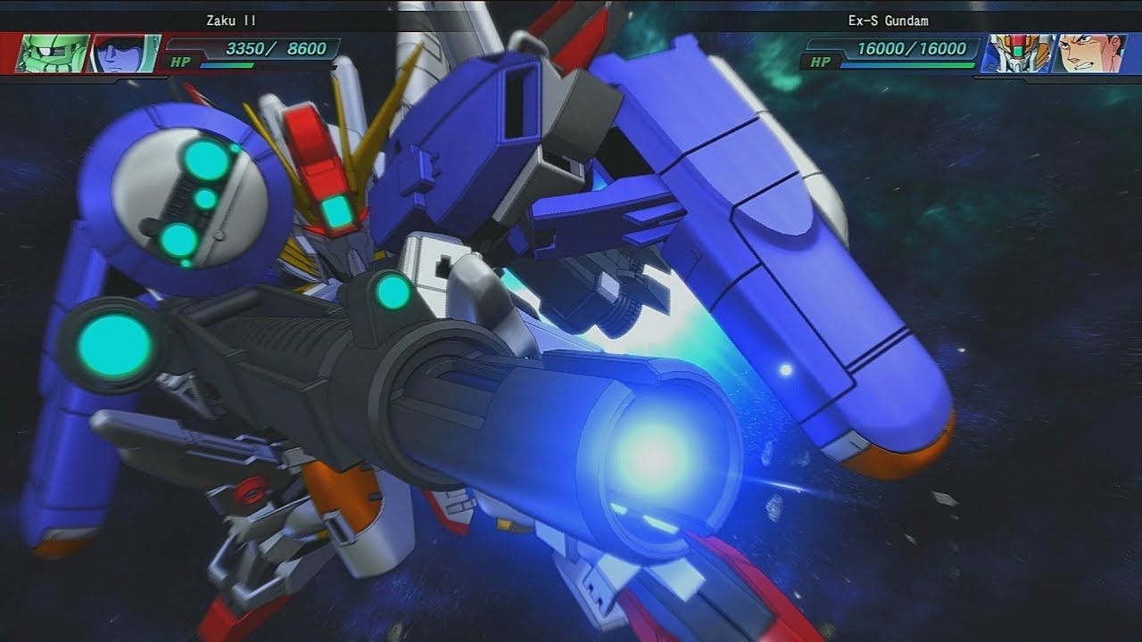 SD Gundam G Generation Genesis - S, Ex S Gundam And Deep Striker Attacks