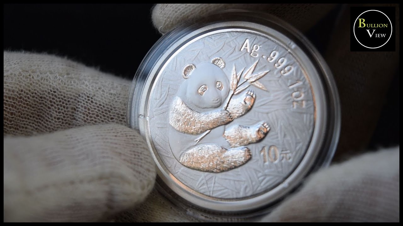 [HD] 2000 Chinese Panda - 1 oz Silver Coin - Frosted Variety
