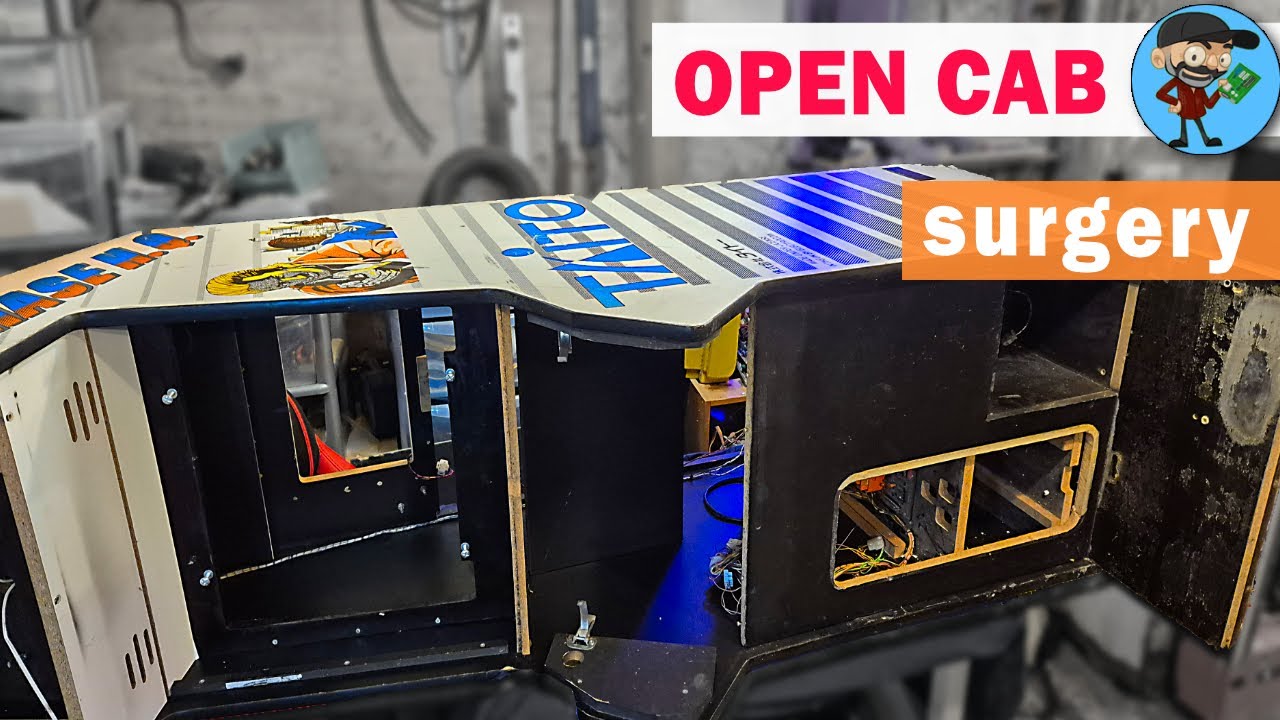 Chase HQ Arcade Cab Restoration #1