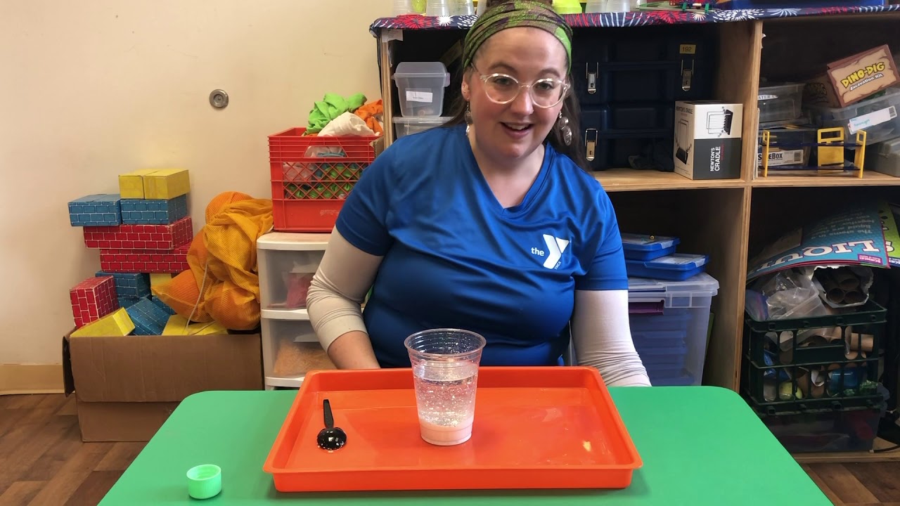 Snowstorm In A Jar | STEAM Activities for Kids | YMCA Preschool & Education