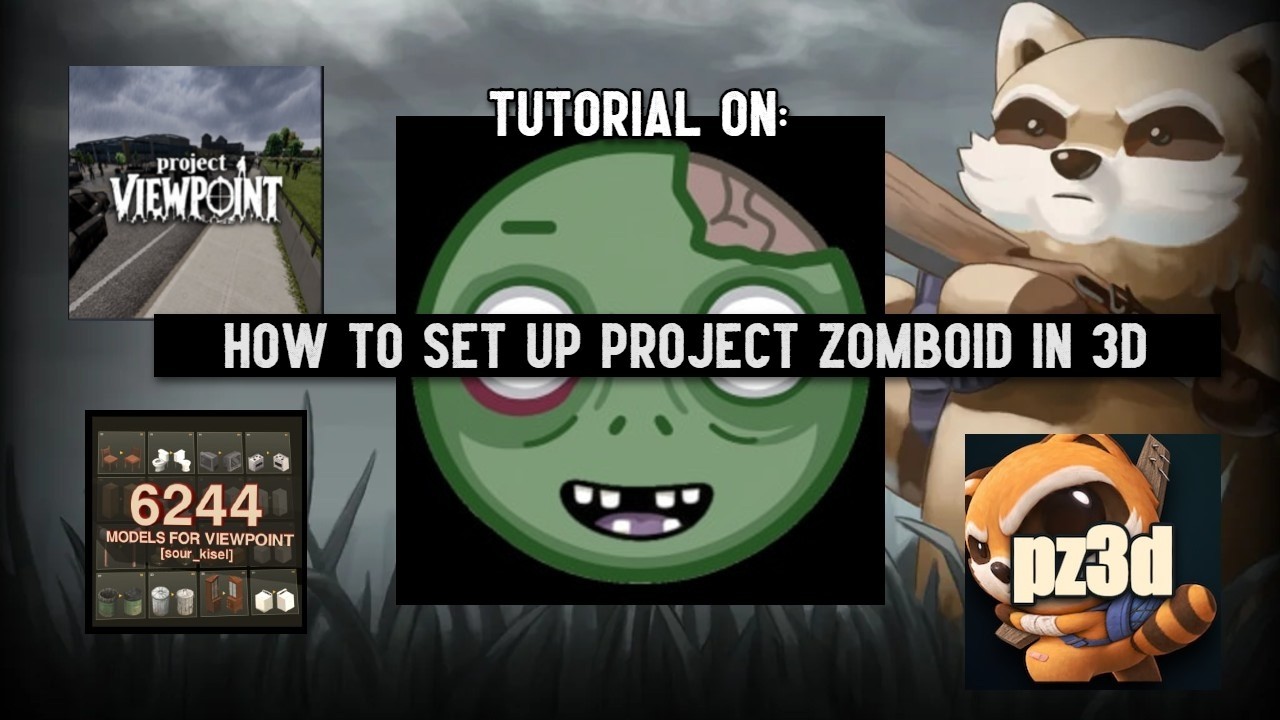 How to Install Project Zomboid in 3D all frameworks Zombiebuddy TEMP FIX 42.21 (OUTDATED)