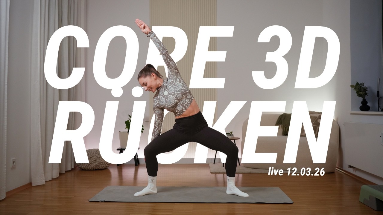 Core 3D - Rückentraining | Homeworkout | ZOOM Live Kurse 13.02.26 |