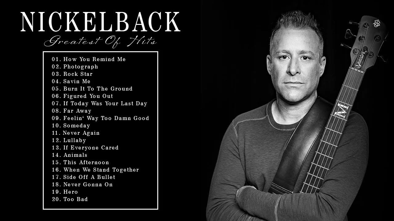 NICKEL BACK GREAEST OF HITS ( FULL ALBUM ) - BEST SONGS OF NICKEL BACK (2021)