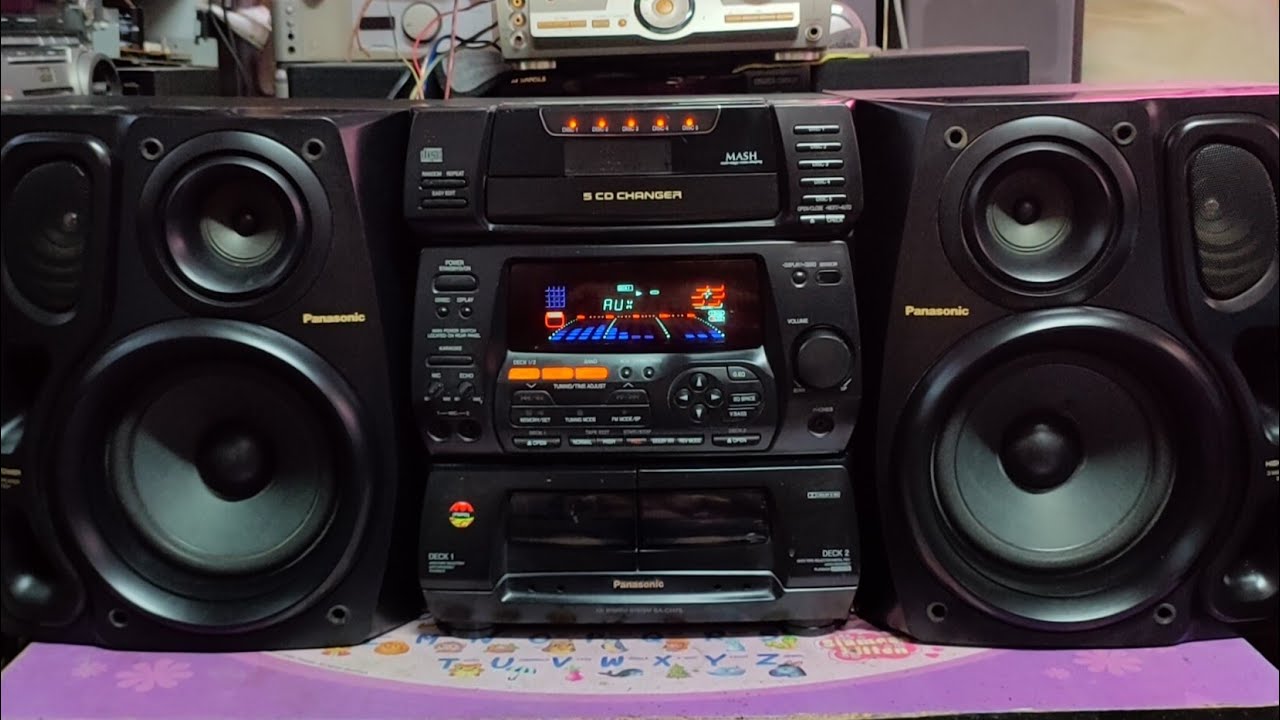 ชุดเครื่องเสียง panasonic SA-CH75 มาพร้อมลำโพง