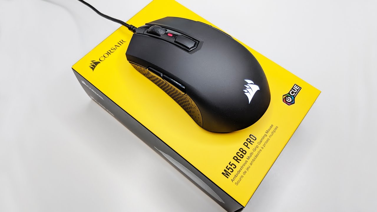 Corsair M55 RGB Pro Gaming Mouse Review