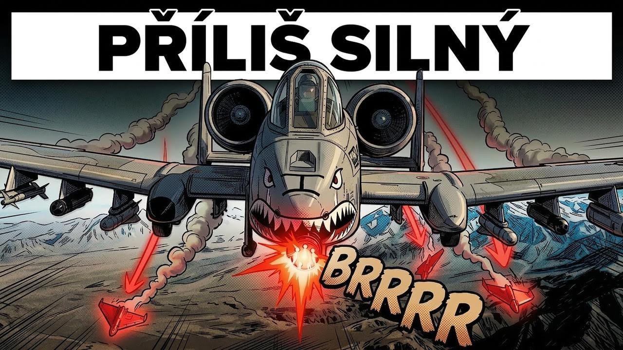 Americký A-10 Warthog zasáhl Írán tak tvrdě, že si mysleli, že je konec světa!