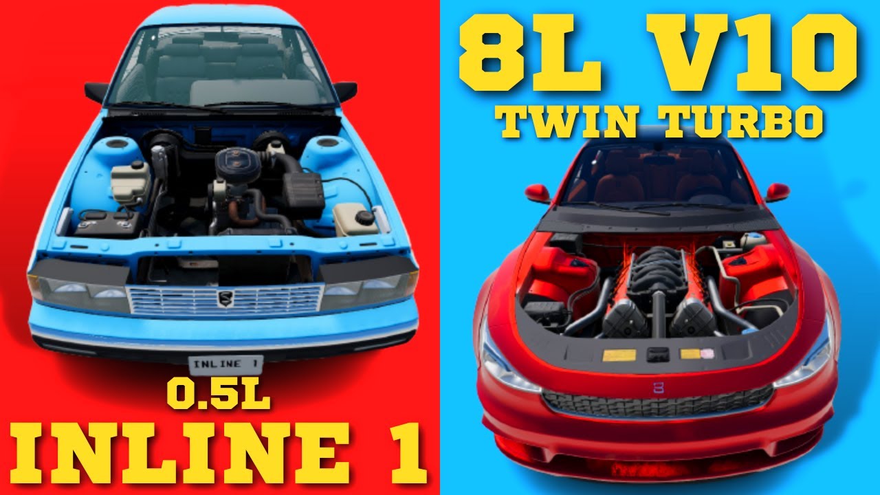STUPID ENGINE SWAPS (BeamNG)