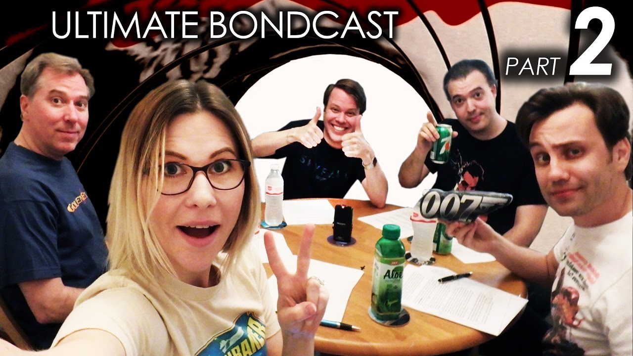Ultimate BONDCAST (All 25 James Bond Movies Ranked!) Pt 2/3 (007 Podcast)