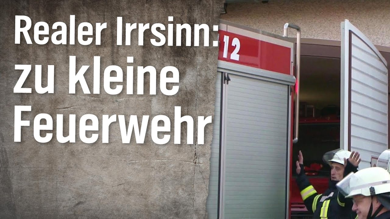 Realer Irrsinn: Feuerwehrauto passt nicht in Feuerhaus | extra 3 | NDR
