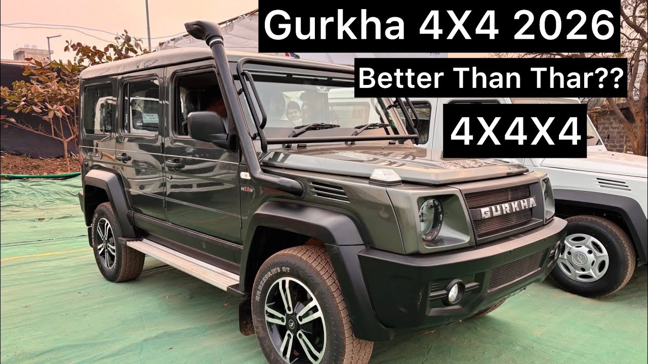 Force Gurkha 5 Door 4X4X4 Best SUV 2026 | Real Life Review | 