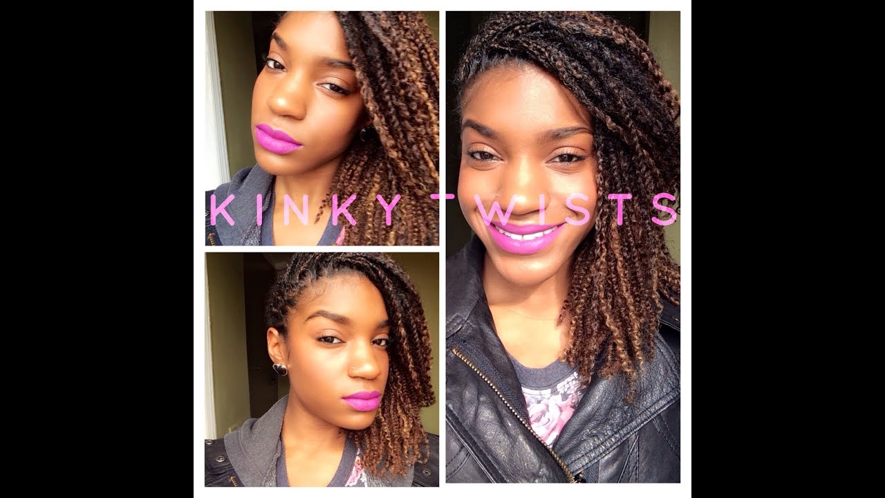 PROTECTIVE STYLE: All About My Kinky Twists with Human Kinky Hair!
