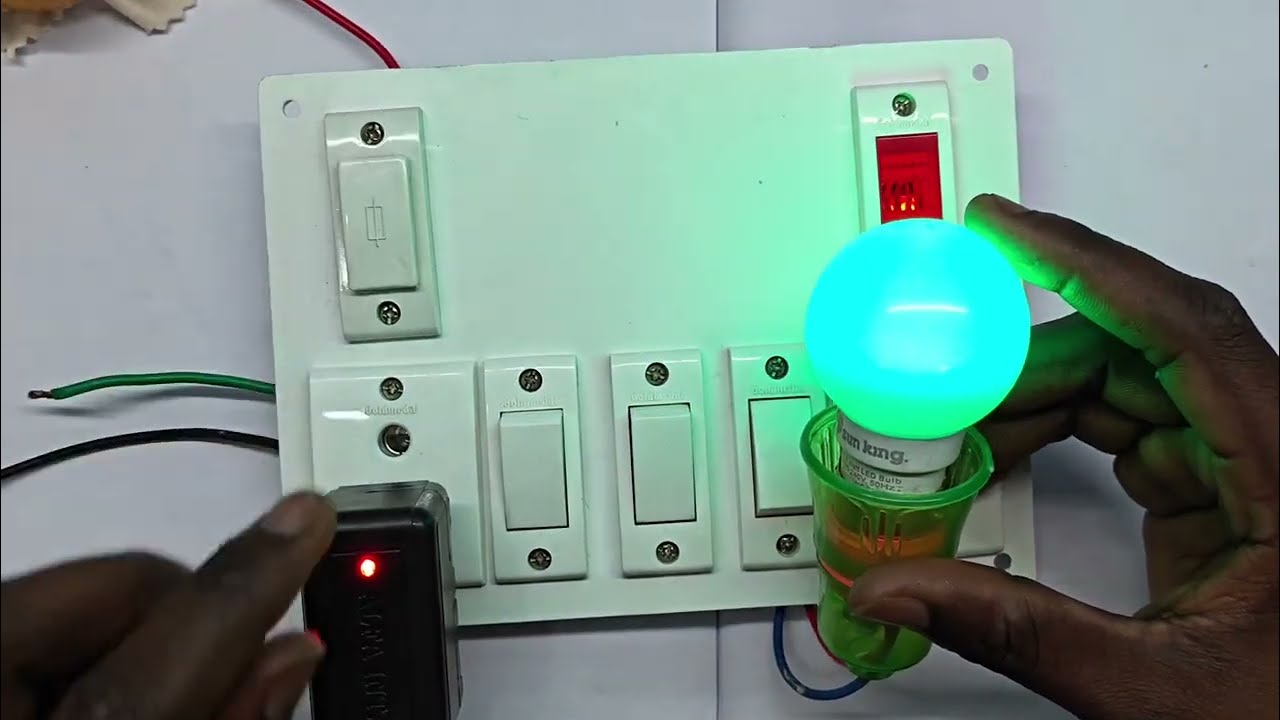 3 switch 2 socket 1 indicator 1 fuse connection!