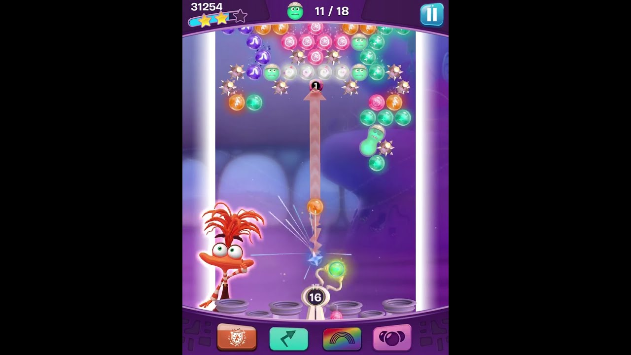 Inside Out Thought Bubbles with Super Mario music - Anxiety