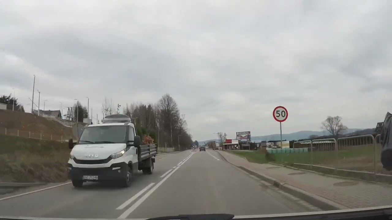 Podhalańskie drogi i ulice-12. Podhale’s road-12. Zakopianką z Poronina do Nowego Targu.