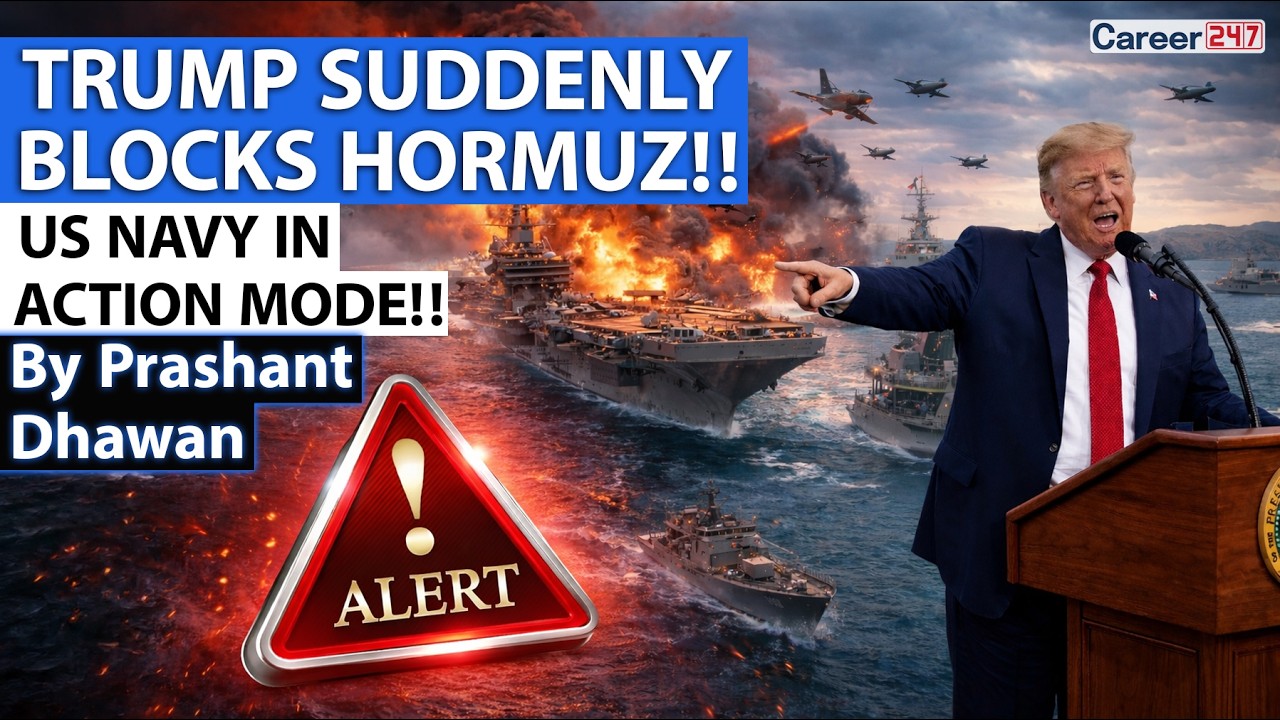 TRUMP SUDDENLY BLOCKS HORMUZ | World in Panic Mode after Announcement | By Prashant Dhawan